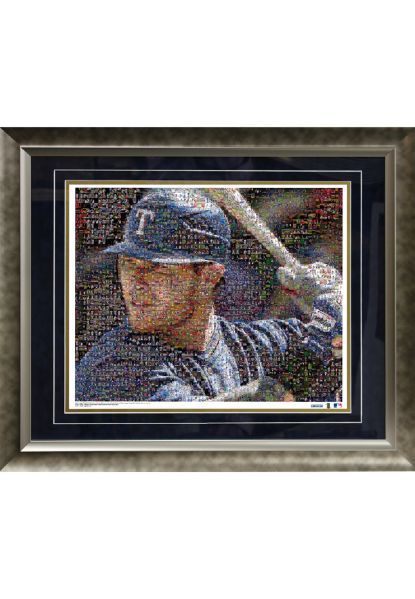 Josh Hamilton Texas Rangers Mosaic Framed 16"x20" Photo (LE of 1,000)